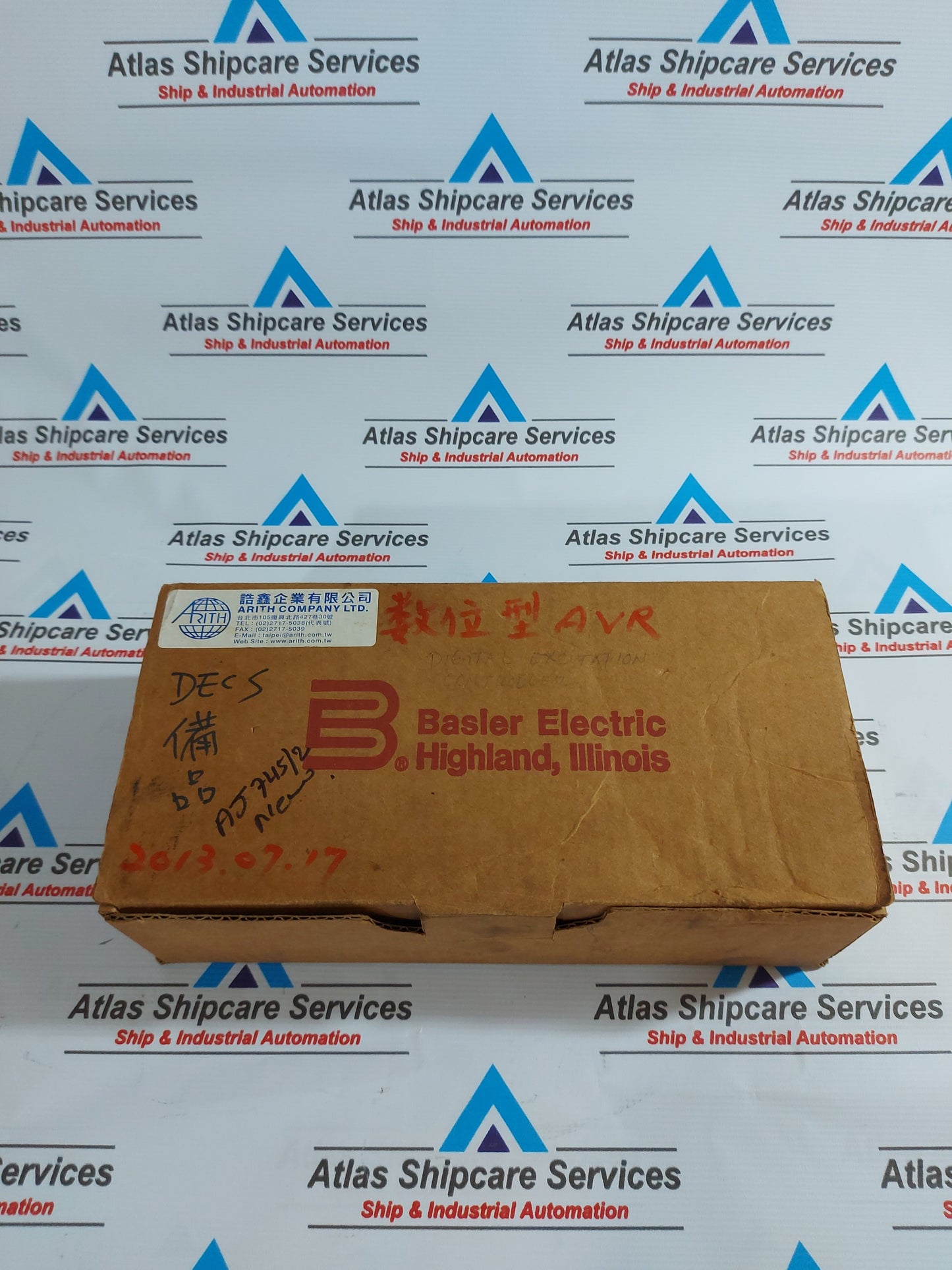 BASLER ELECTRIC DECS-100-A01 DIGITAL EXCITATION CONTROLLER 88-250VAC 50-400Hz REV.X
