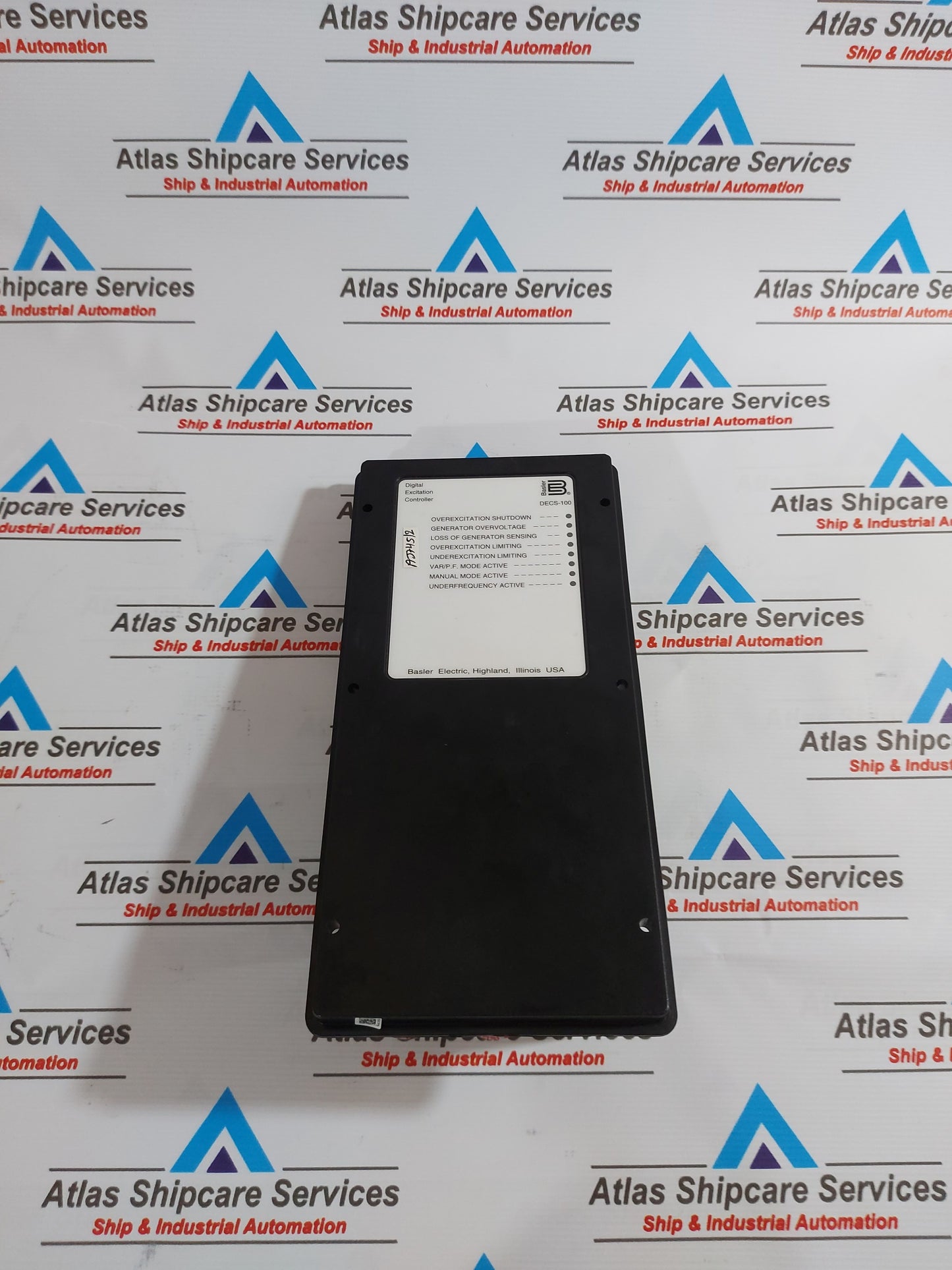 BASLER ELECTRIC DECS-100-A01 DIGITAL EXCITATION CONTROLLER 88-250VAC 50-400Hz REV.X