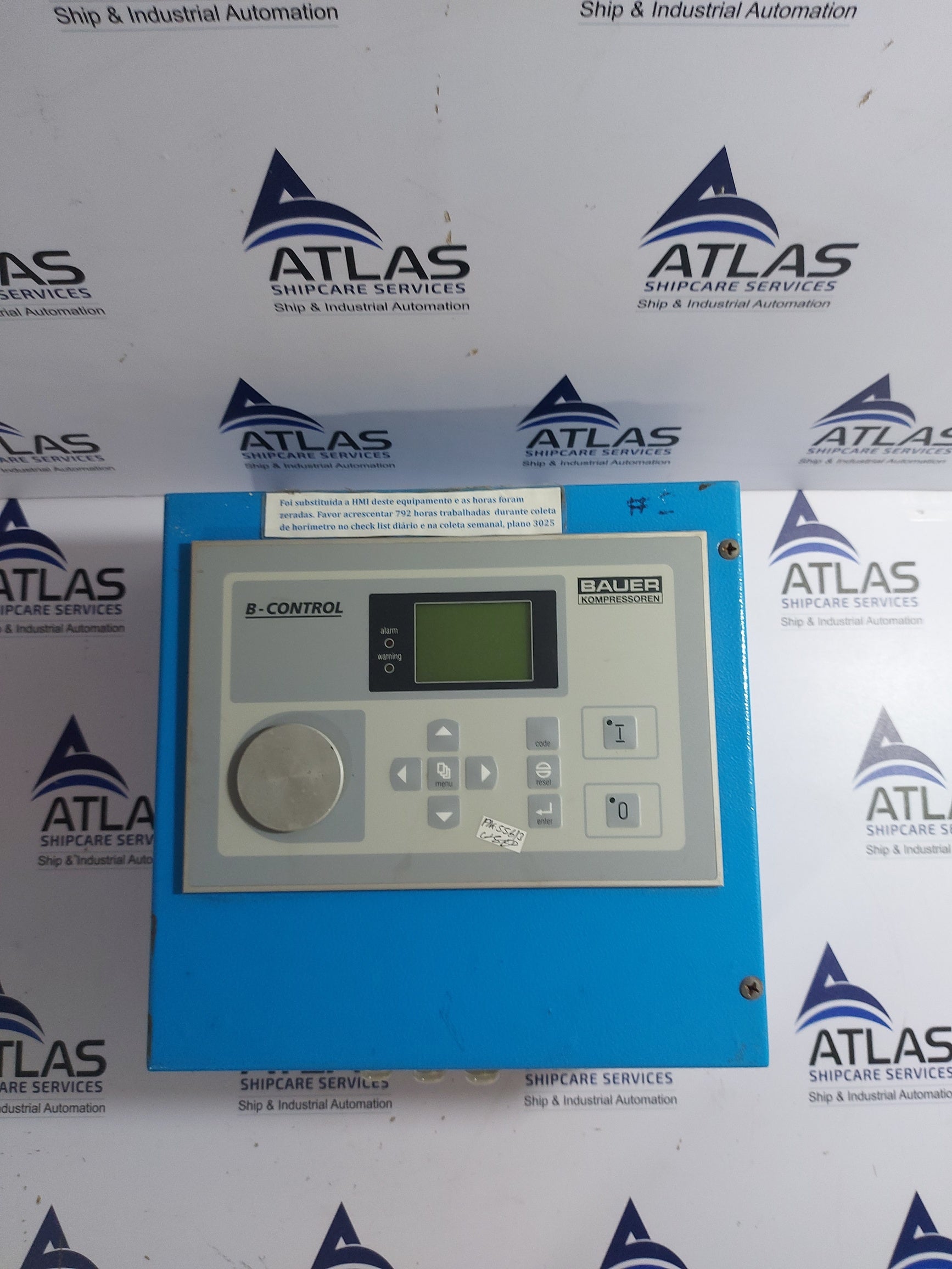 Ba Compressor Panel Control BAUER KOMPRESSOREN B-CONTROL COMPRESSOR REMOTE CONTROL PANEL – Atlas ...