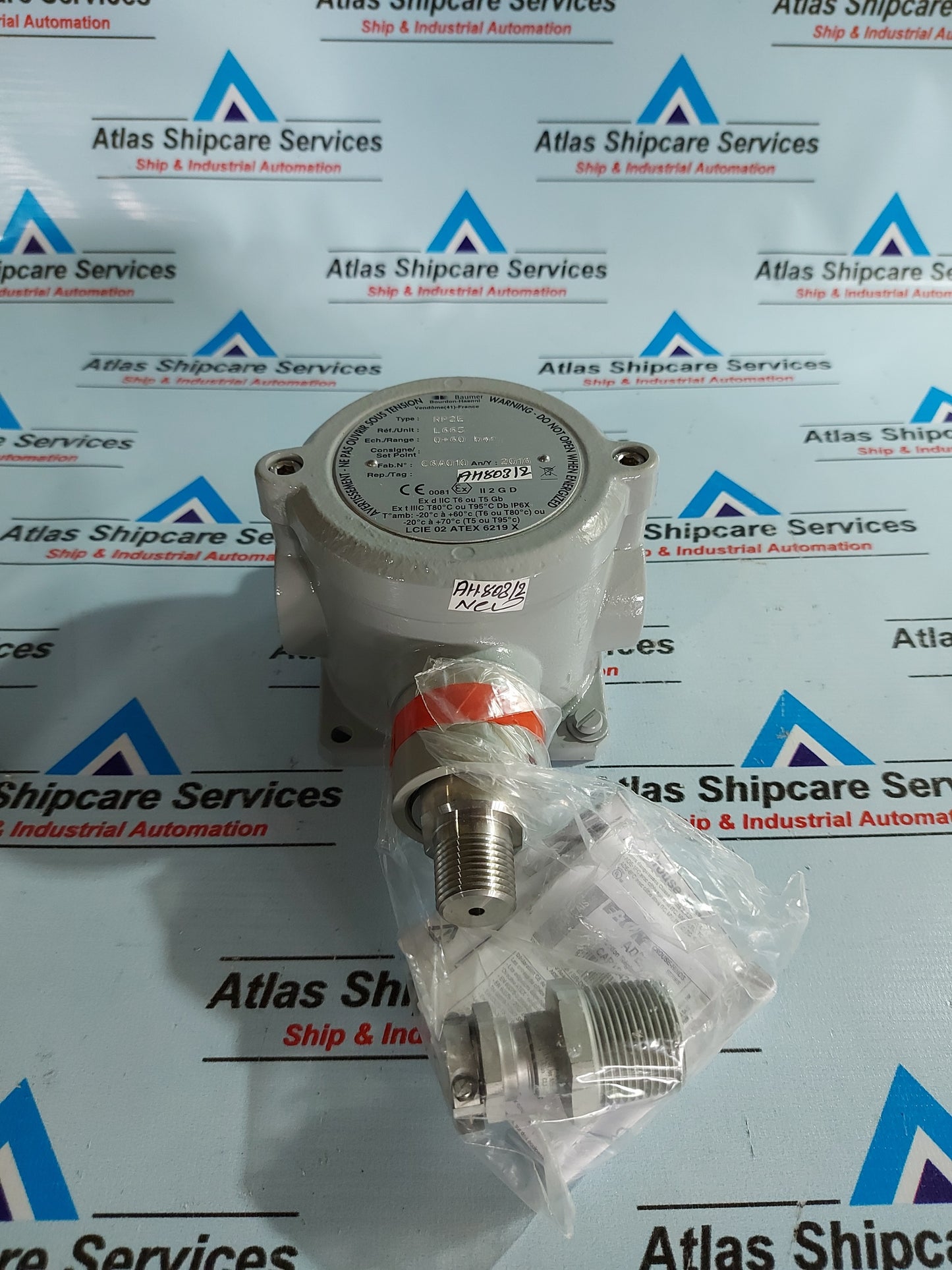 BAUMER RP2E UNIT L665 PRESSURE SWITCH 0-60 Bar