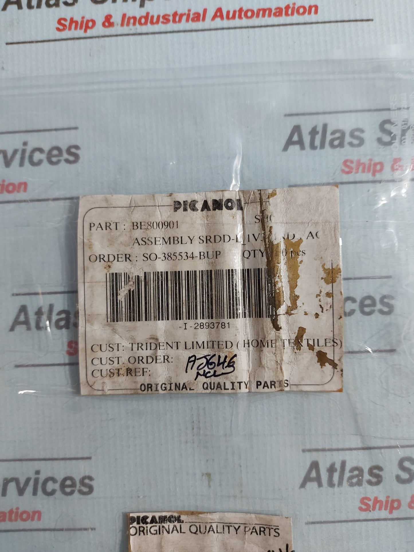 BE800901 ASSEMBLY SRDD-L1-V3 SRDDL1V3