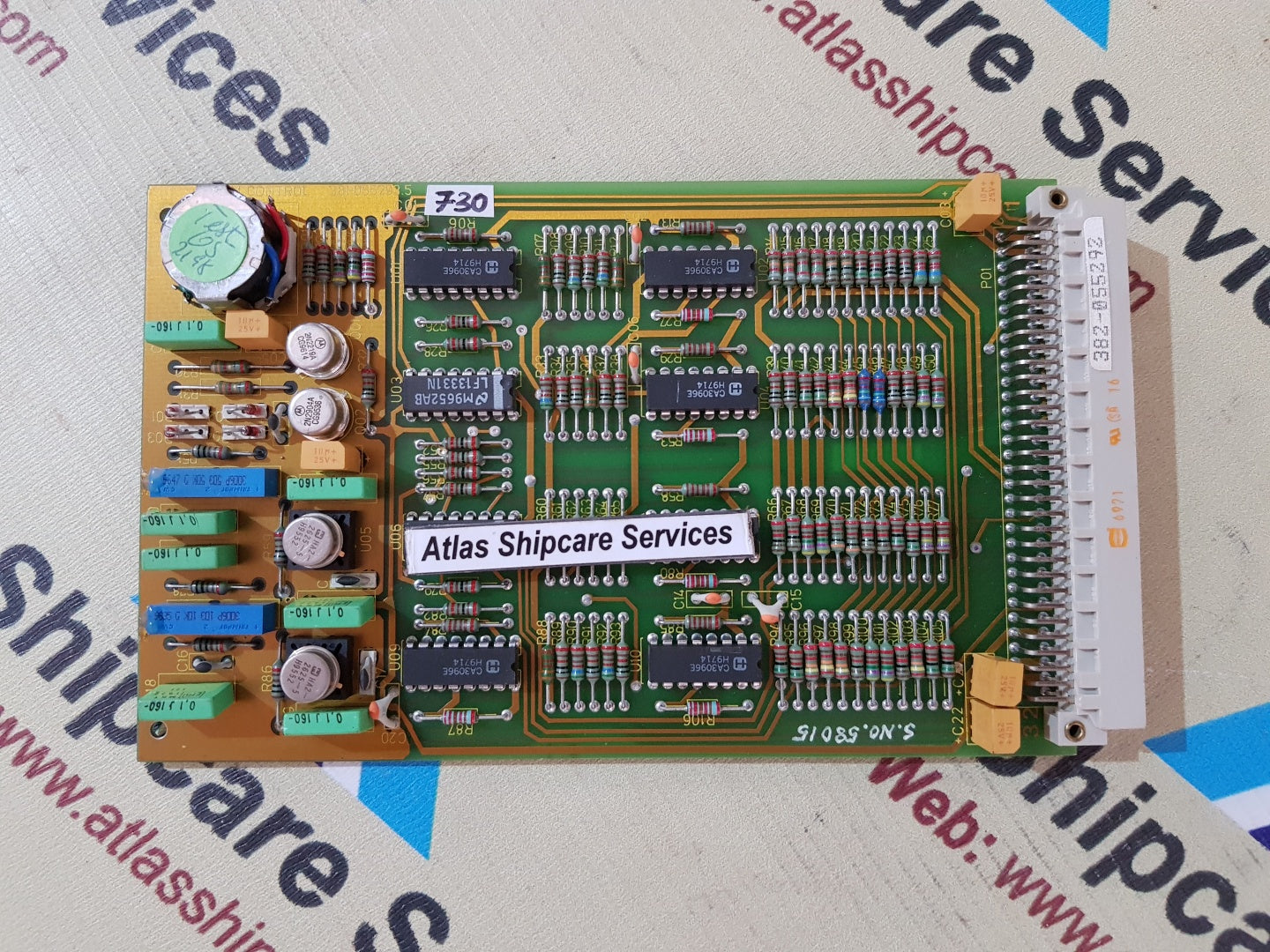 BEAM CONTROL 381-055293.5 PCB CARD