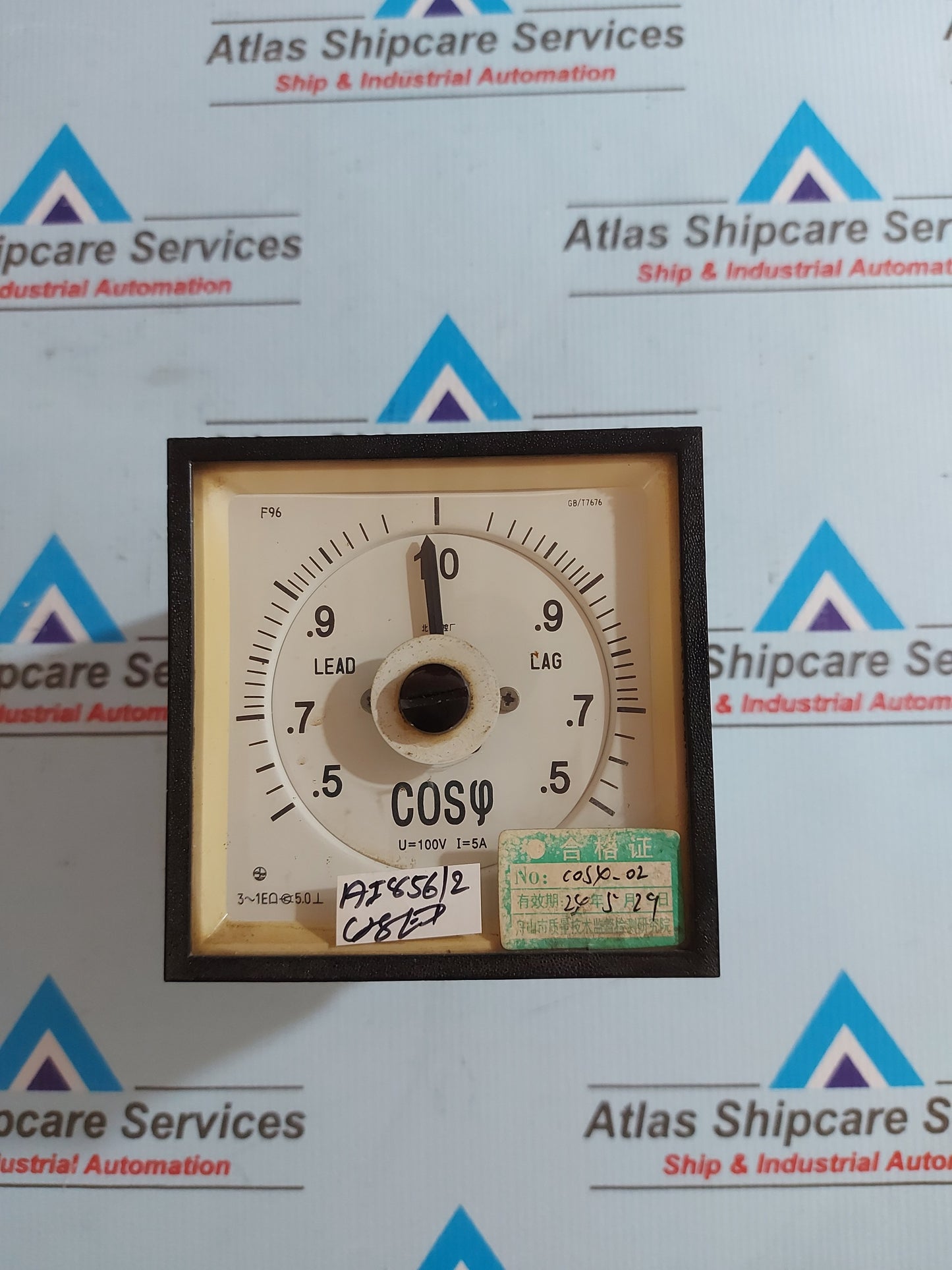 BEIJING AUTOMATIC GB/T7676 POWER FACTOR METER 0.5-10-0.5