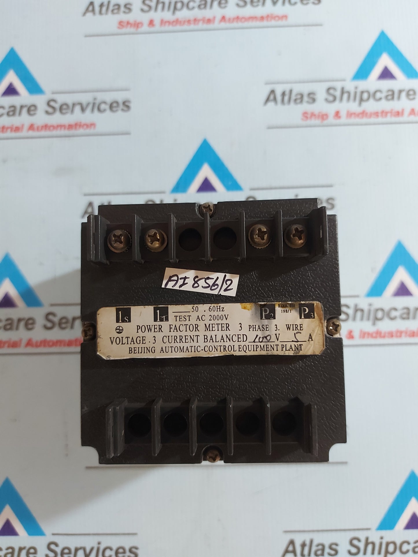 BEIJING AUTOMATIC GB/T7676 POWER FACTOR METER 0.5-10-0.5