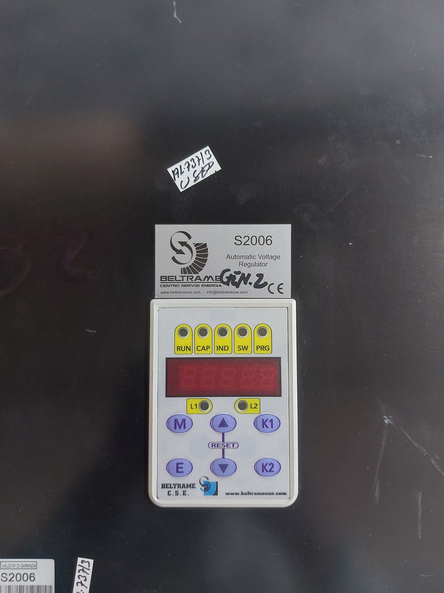 BELTRAME S2006 AUTOMATIC VOLTAGE REGULATOR B0719 S2006 025