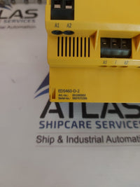 BENDER EDS460-D-2 INSULATION FAULT EVALUATOR 70-260VAC/DC