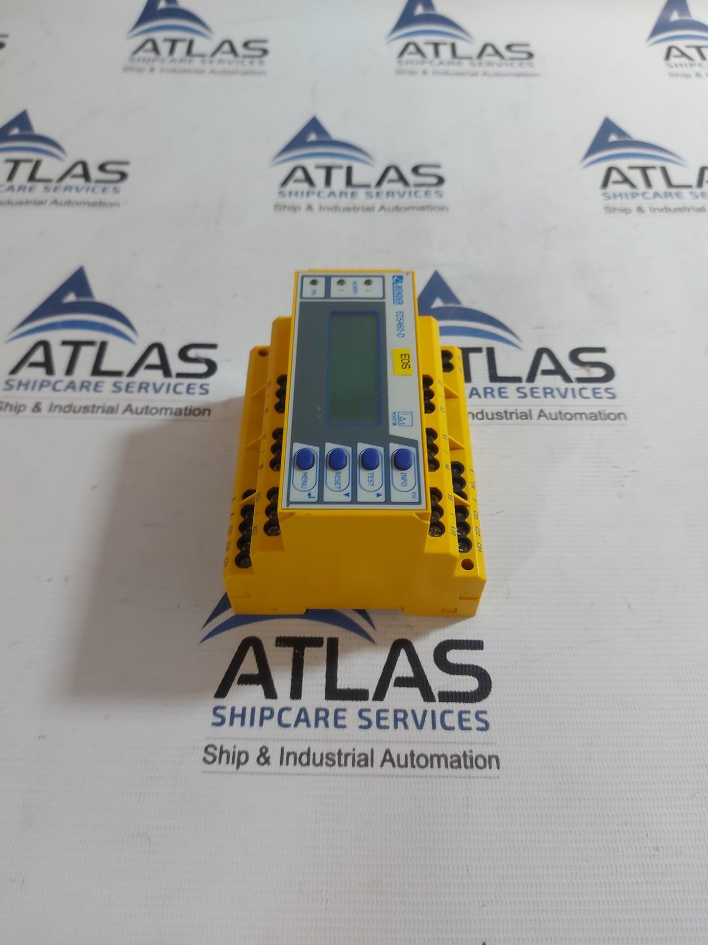 BENDER EDS460-D-2 INSULATION FAULT EVALUATOR 70-260VAC/DC