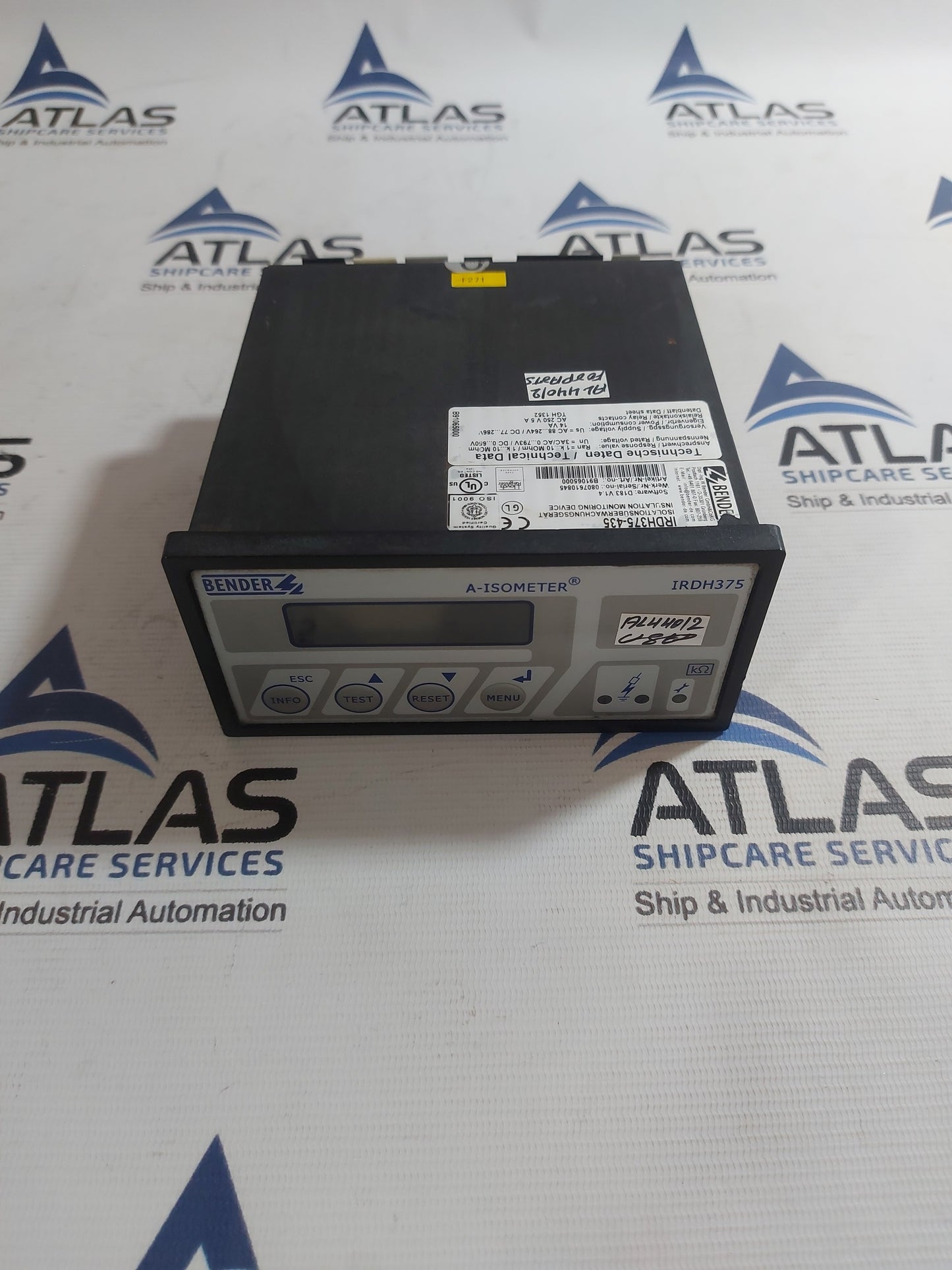 BENDER IRDH375-435 INSULATION MONITORING DEVICE