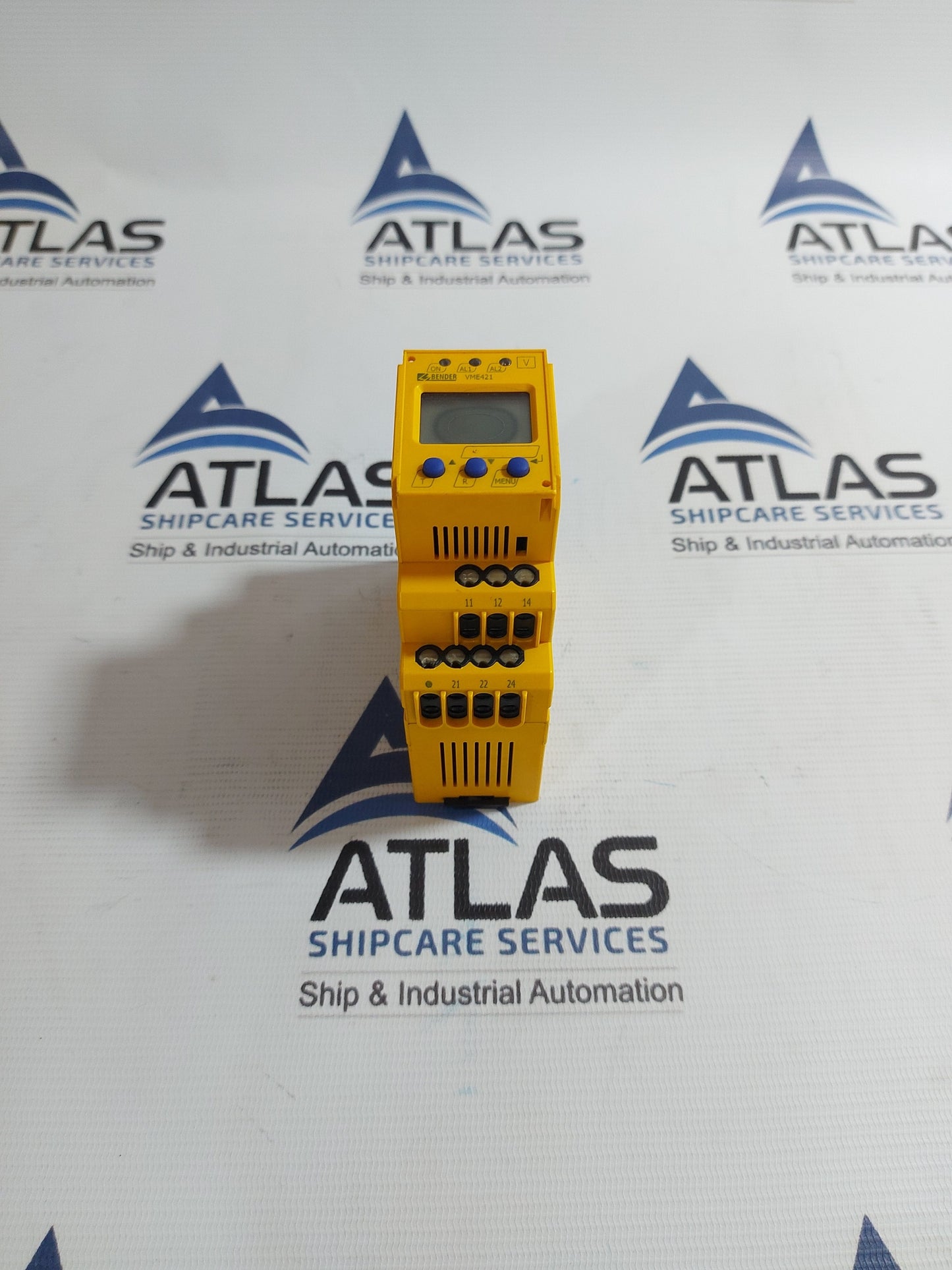 BENDER VME421H-D-R OVERVOLTAGE MONITORING RELAY VME421