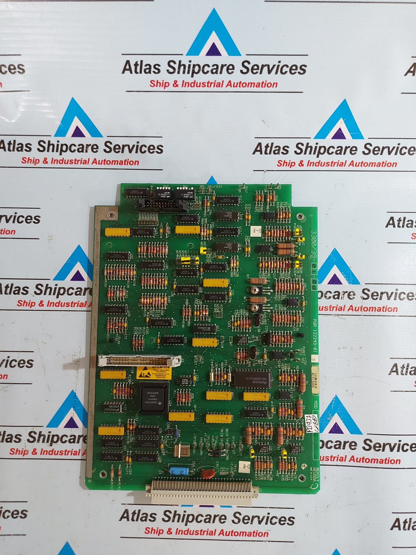 BENTLY NEVADA 3300/39-01-00 PWA 122249-01 D PCB CARD