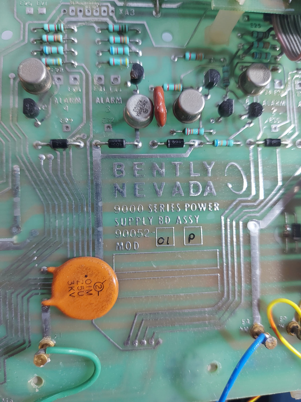 BENTLY NEVADA 90050-01-01-01-00-00-00-00 POWER SUPPLY MODULE 95-125VAC