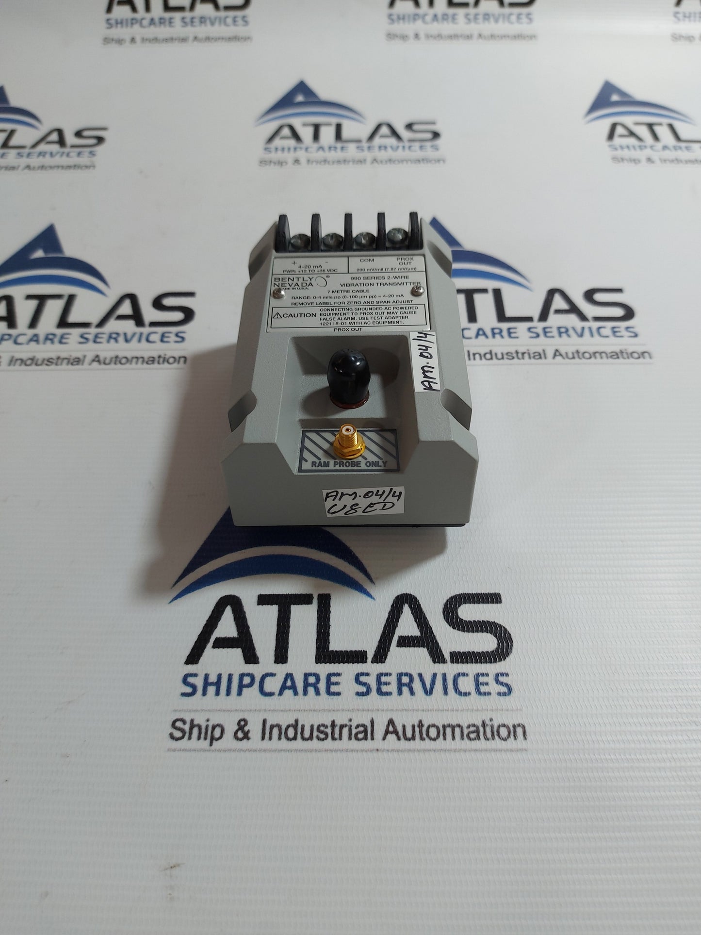 BENTLY NEVADA 990-04-70-01-01 VIBRATION TRANSMITTER