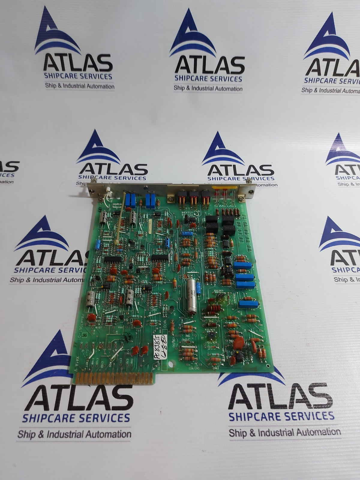 BENTLY NEVADA PWA47061-01 90199-02-02-06-02-02-04-01-01 DUAL RTD TEMPERATURE MONITOR PCB CARD