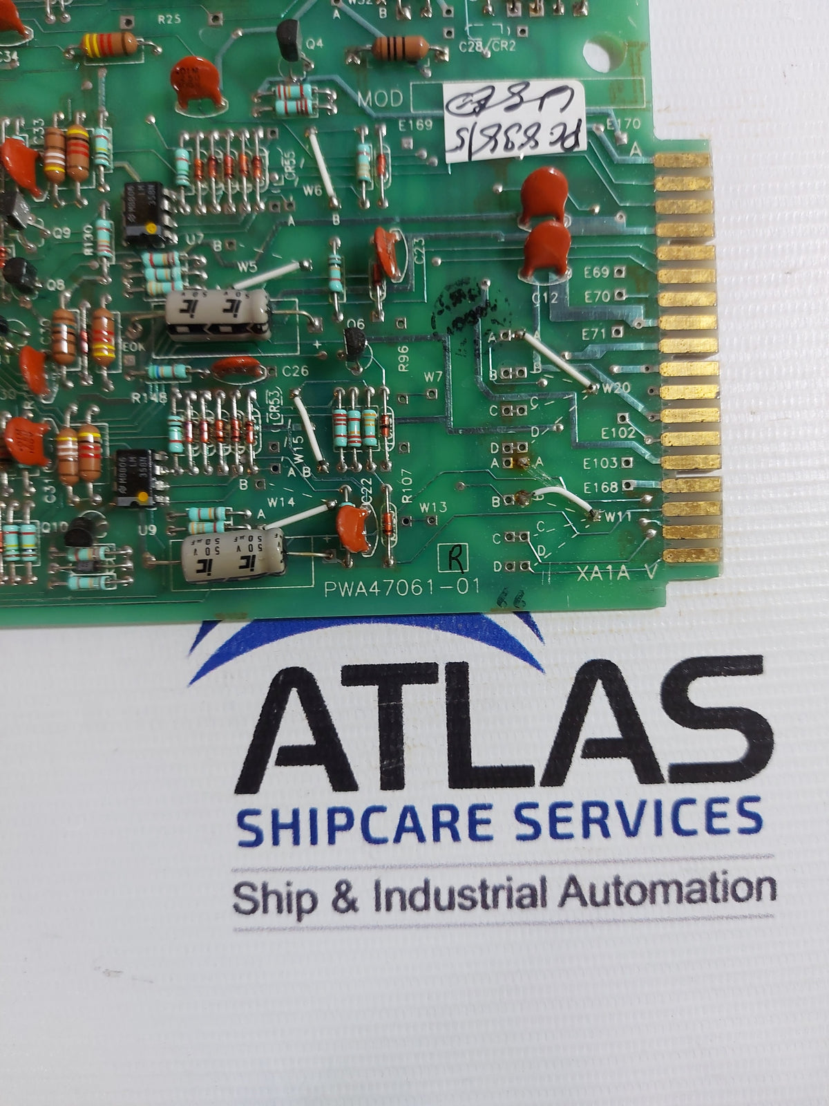 BENTLY NEVADA PWA47061-01 90199-02-02-06-02-02-04-01-01 DUAL RTD TEMPERATURE MONITOR PCB CARD