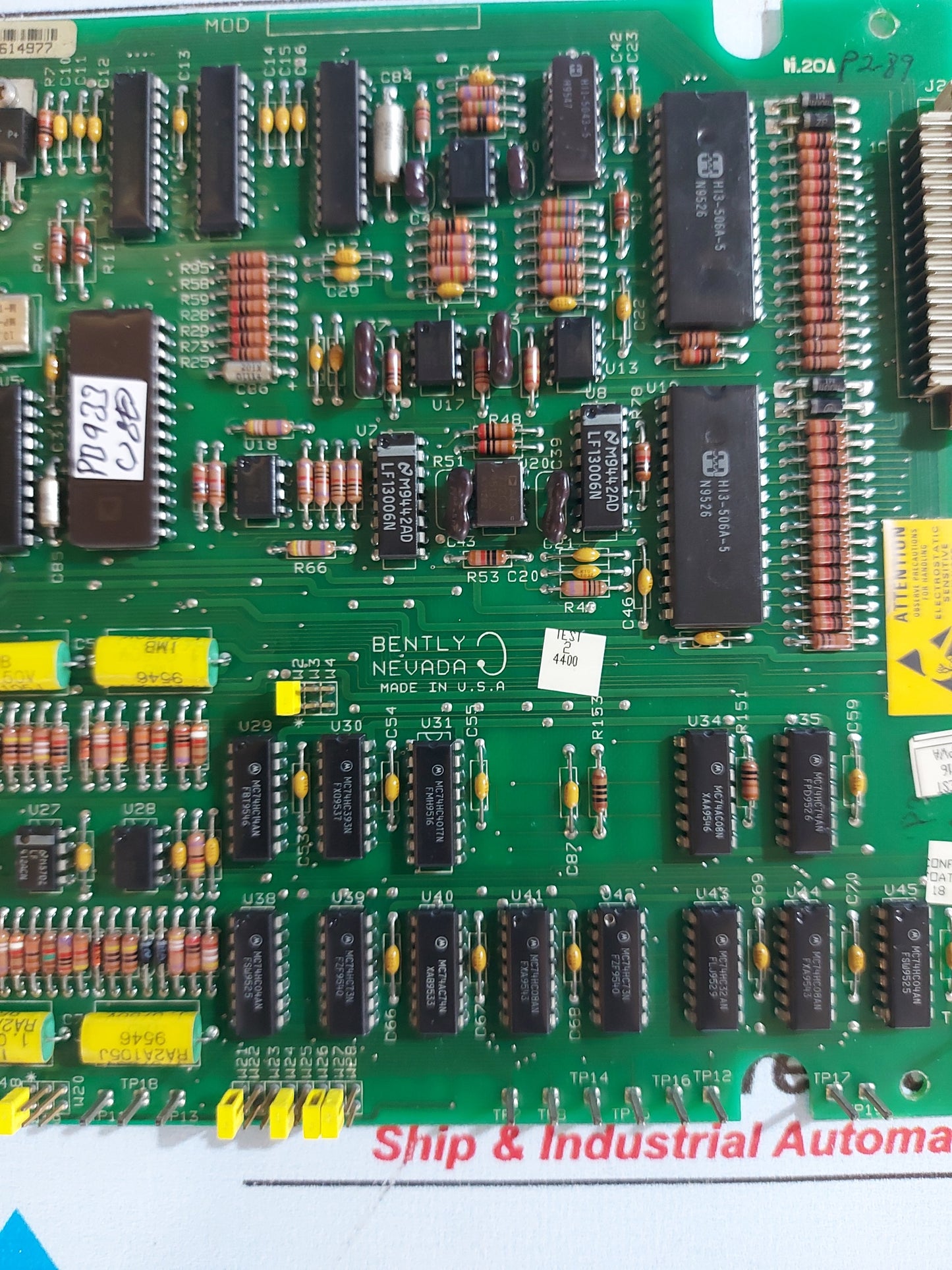 BENTLY NEVADA PWA 87880-01 L PCB CIRCUIT BOARD