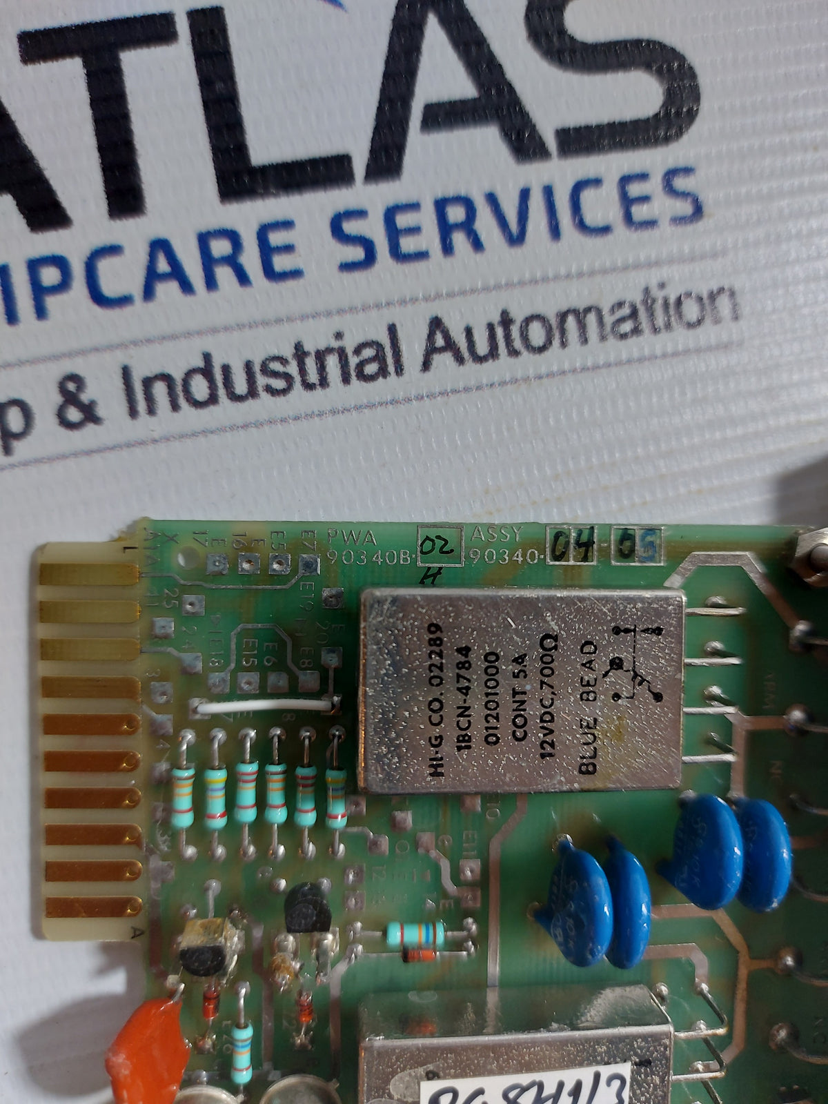 BENTLY NEVADA PWA 90340B-02H PCB CARD ASSY 90340-04-05