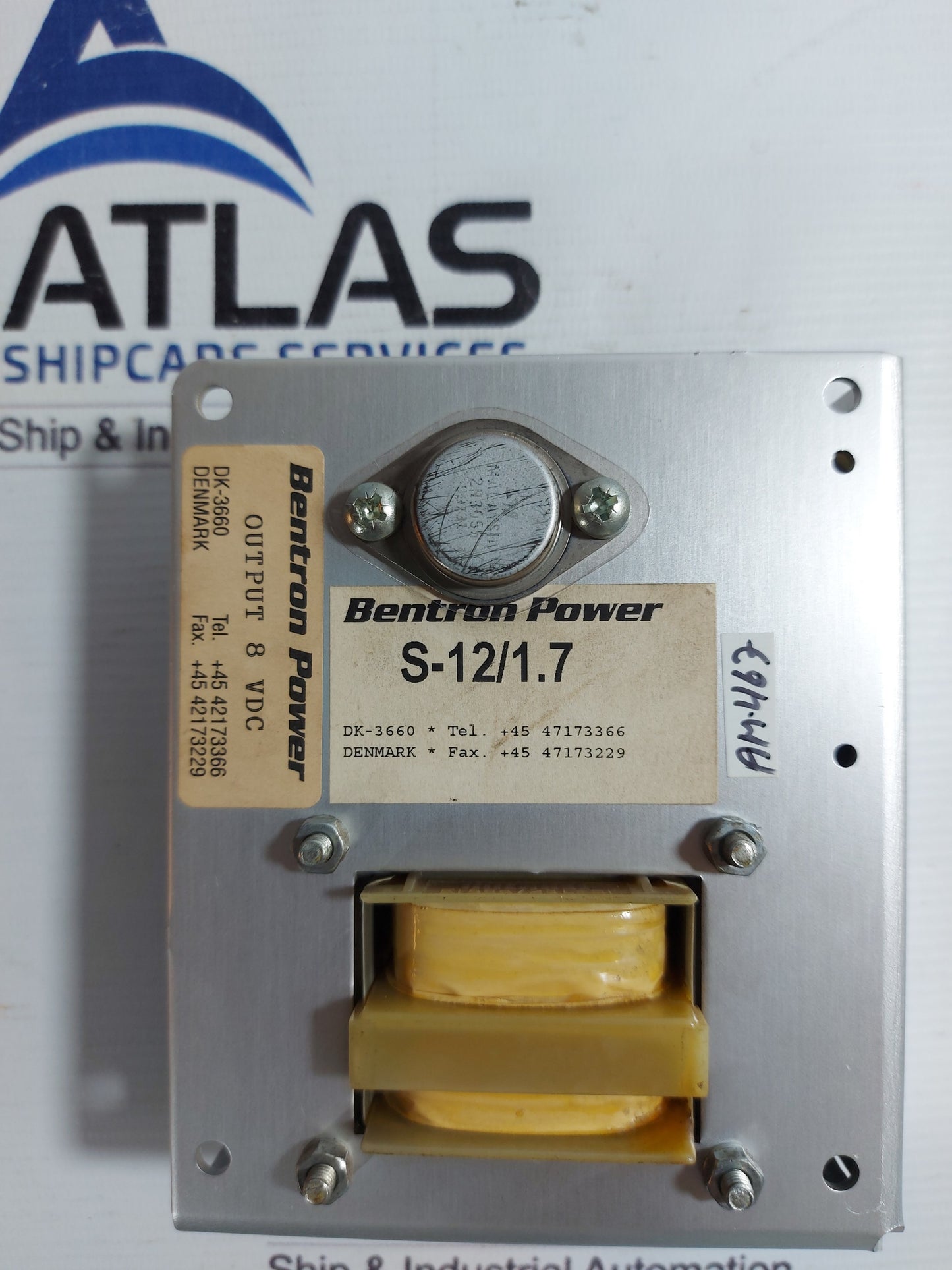 BENTRON POWER S-12/1.7 POWER SUPPLY 115/230 VAC