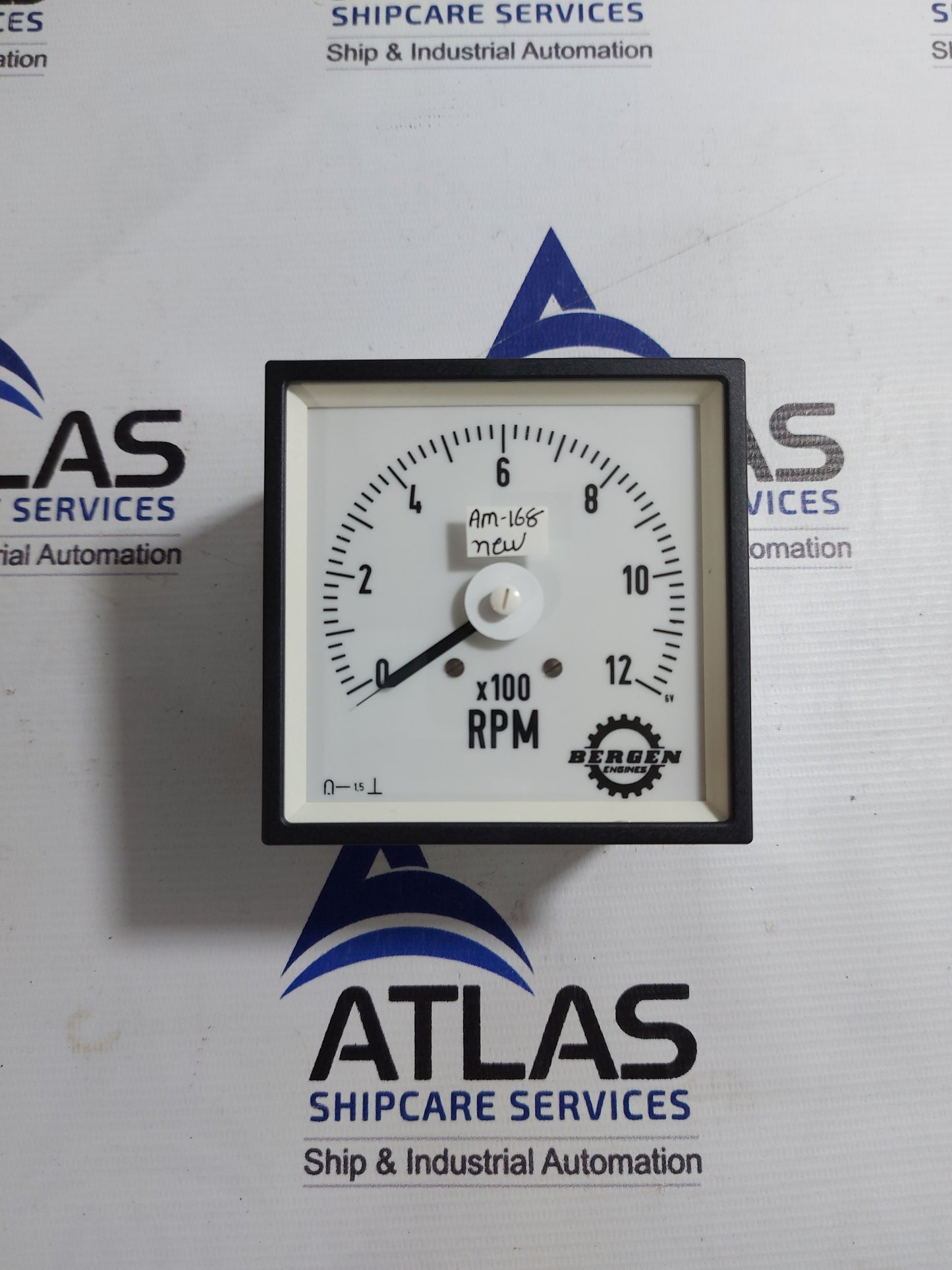 BERGEN ENGINE X100 RPM METER