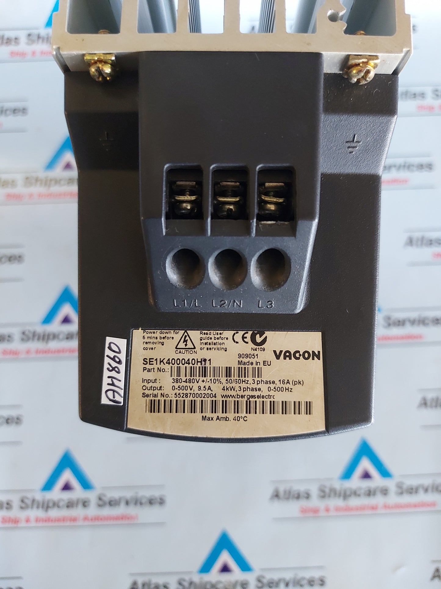 BERGES ELECTRONICS SE1K400040H11 S-SERIES AC DRIVE