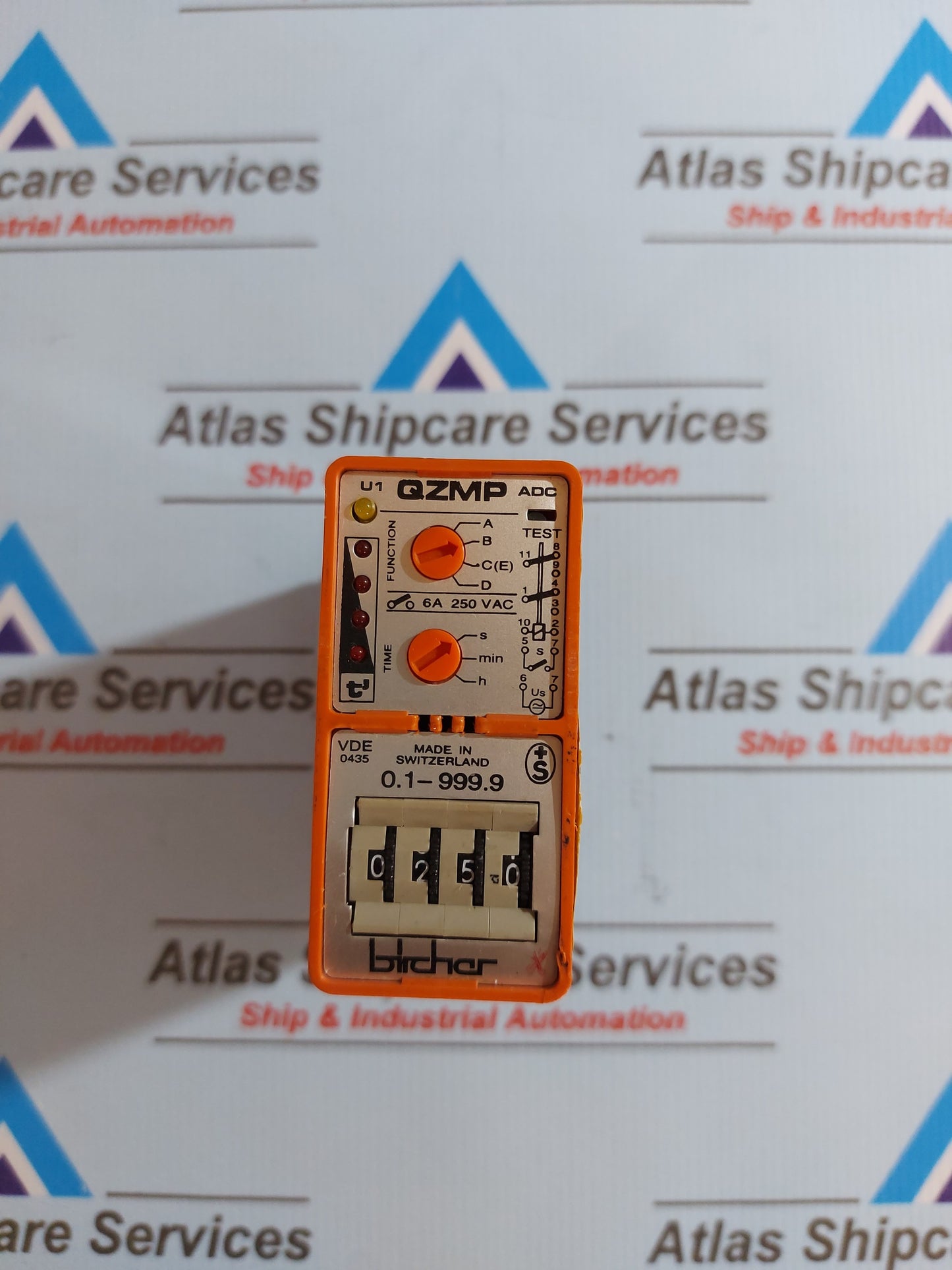 BIRCHER QZMP TIME RELAY 0.1-999.9