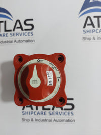 BLUE SEA SYSTEMS 6006 M-SYSTEM BATTERY SWITCH ON/OFF WITH KNOB