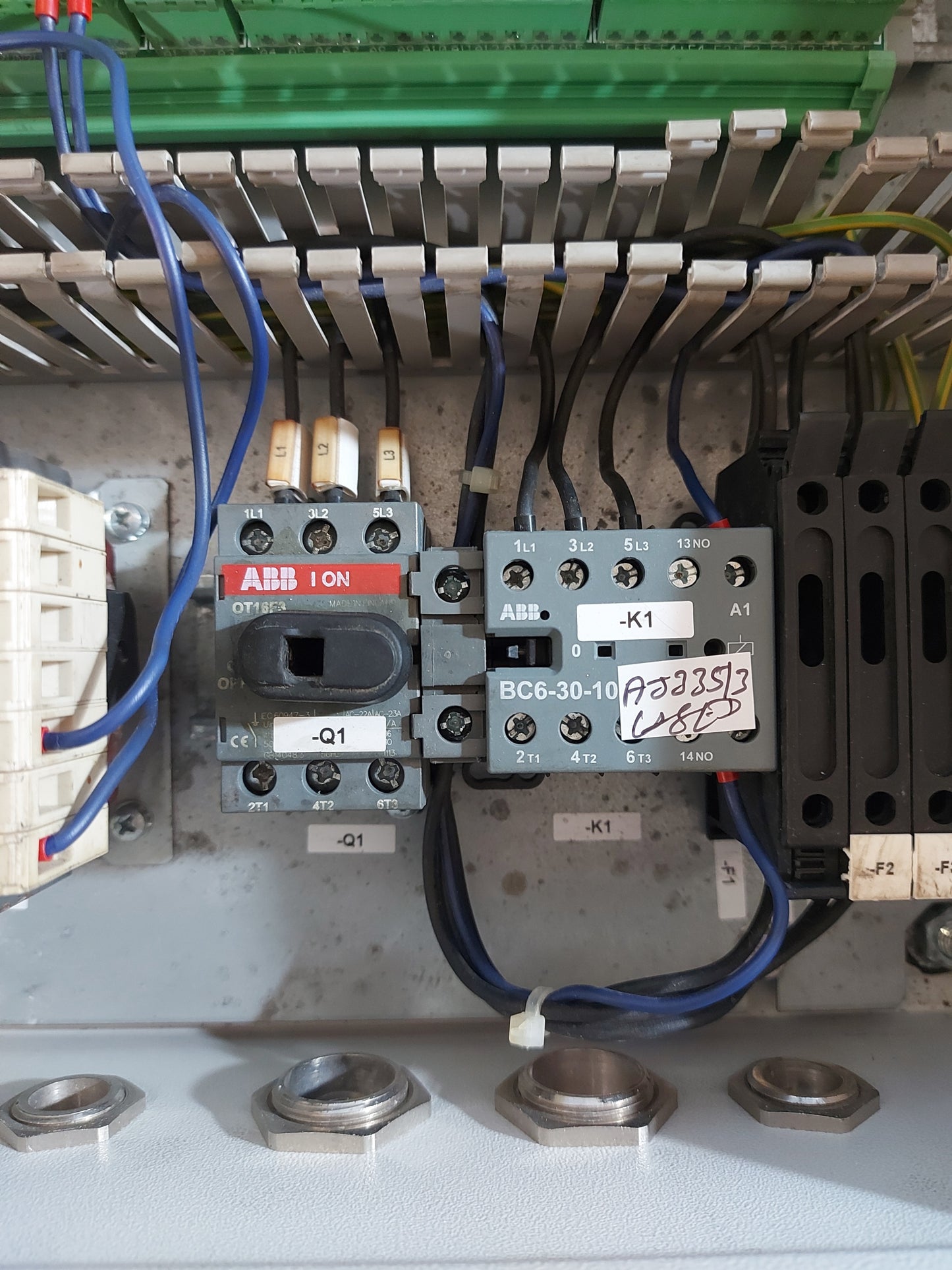BOLLFILTER PROTECTION SYSTEM BK2200 CONTROL PANEL