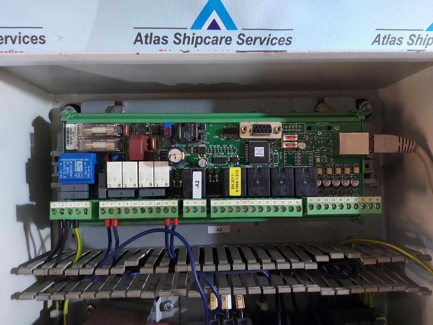 BOLLFILTER PROTECTION SYSTEM BK2200 CONTROL PANEL