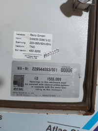 BOLLFILTER PROTECTION SYSTEM BK2200 CONTROL PANEL