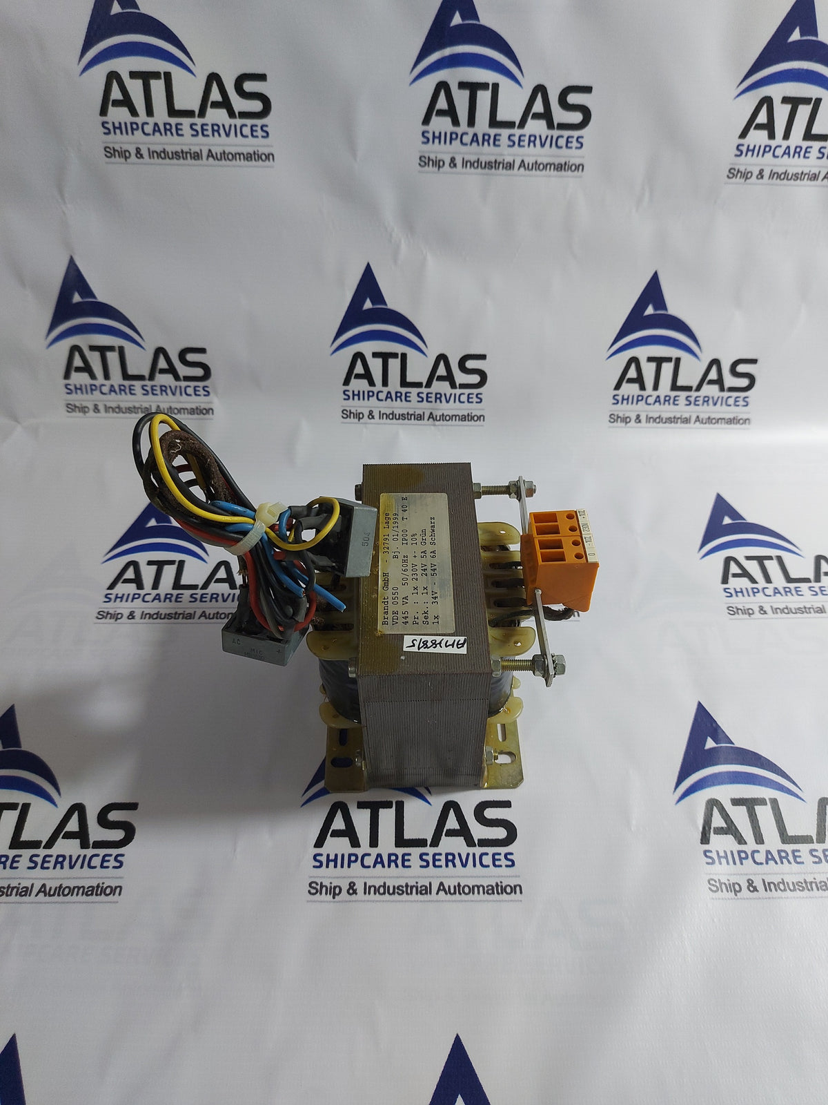 BRANDT VDE 0550 TRANSFORMER 445 VA 50/60Hz