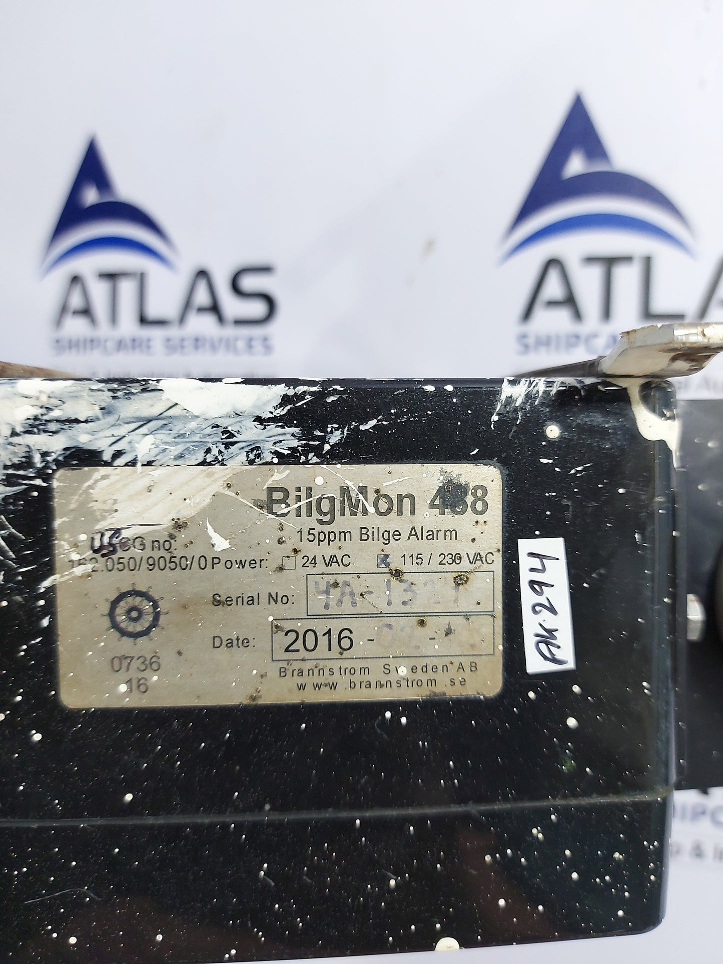 BRANNSTROM BILGMON 488 15 PPM BILGE ALARM MONITOR