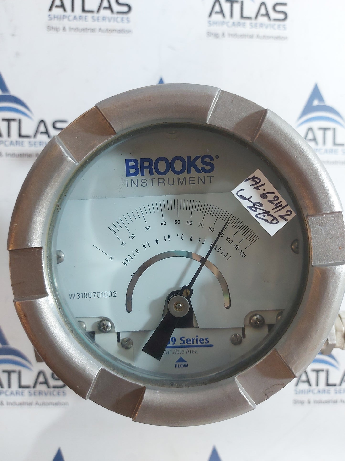 BROOKS MT3809G SERIES METAL TUBE VARIABLE AREA FLOWMETER