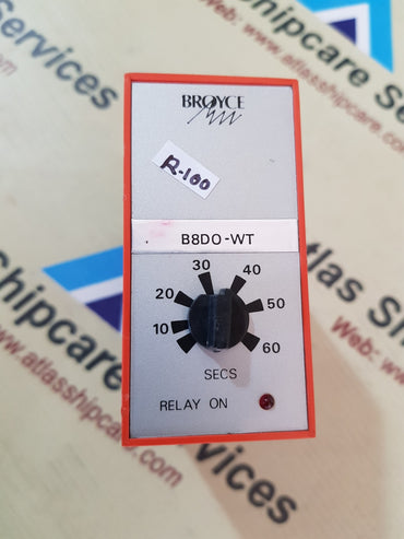 BROYCE B8DO-WT TIMER RELAY