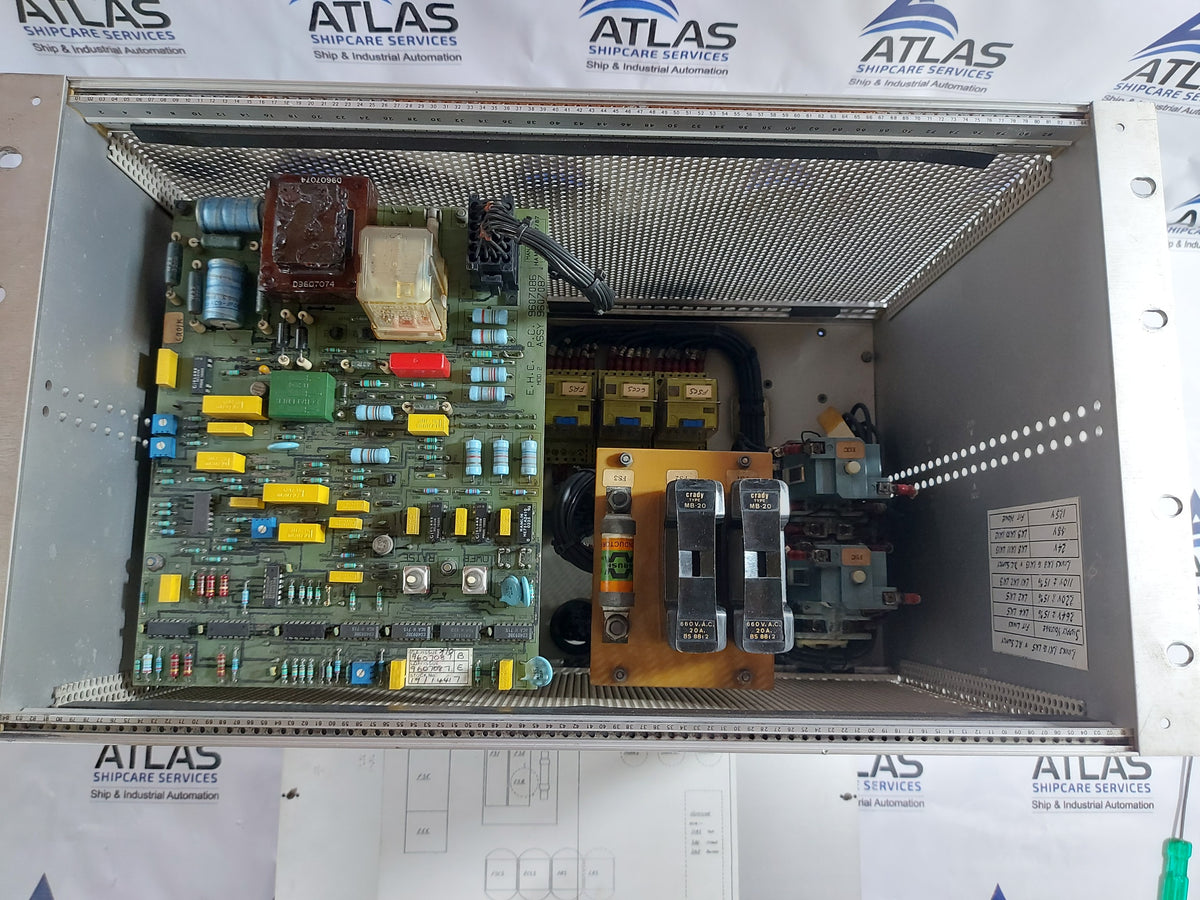 BRUSH HAWKER 29133595 MAVR AUXILIARIES CONTROL MODULE