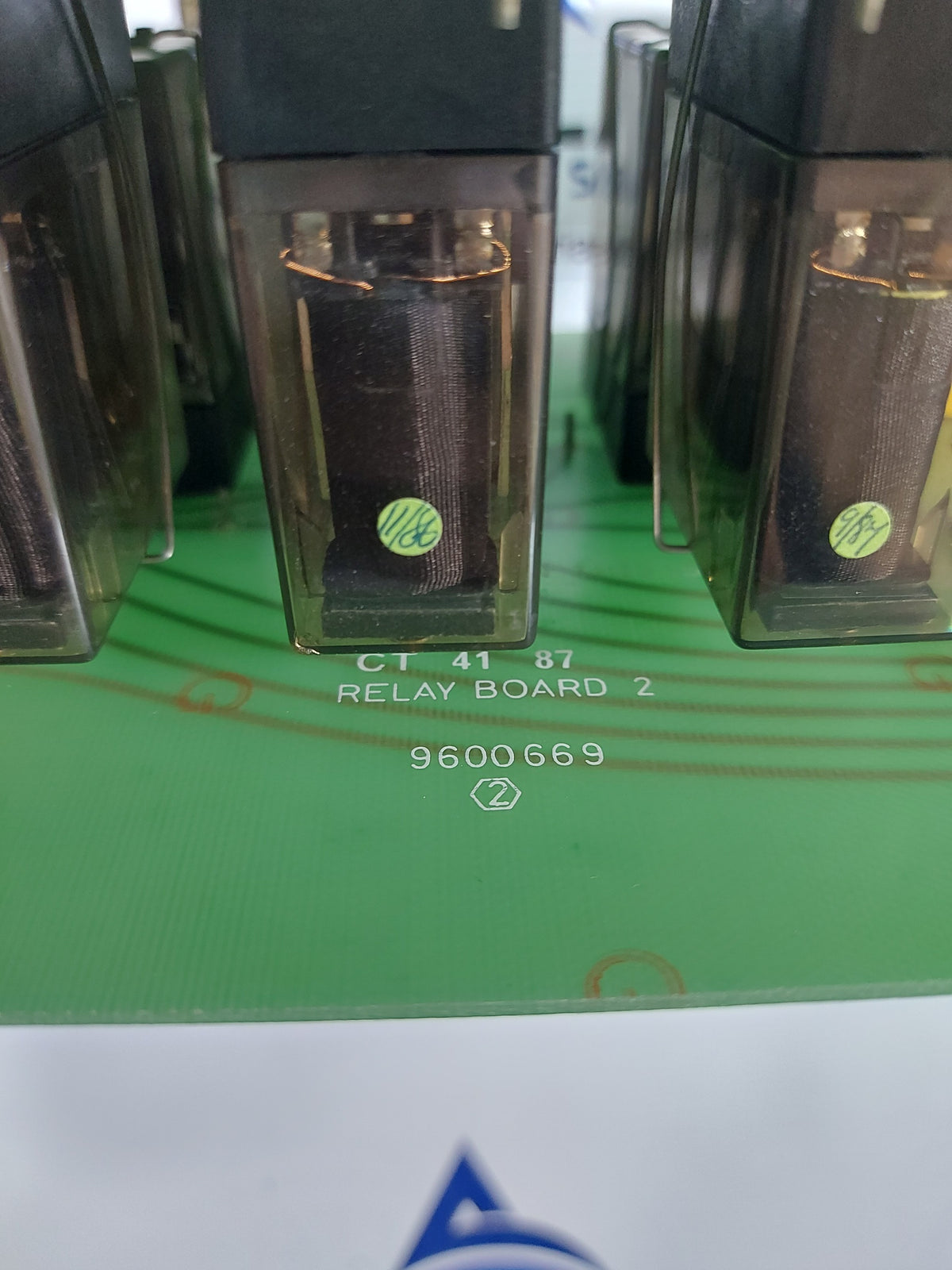 BRUSH HAWKER 9600669 RELAY BOARD 2