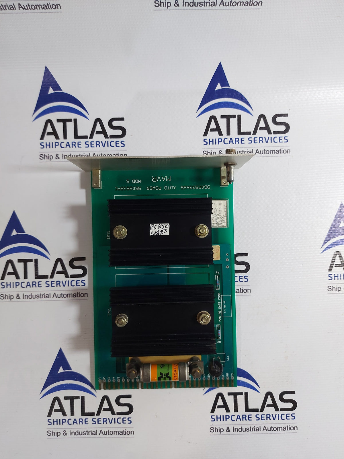 BRUSH HAWKER 9602933ASS 9602932PC MAVR MOD 5 AUTO POWER CARD