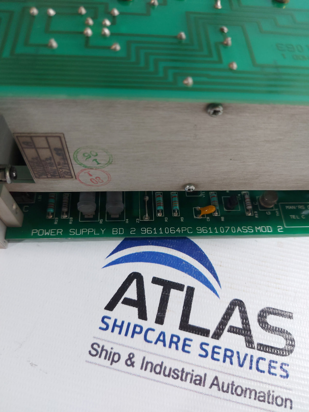 BRUSH HAWKER 9610063PC BD 1 MOD 1 POWER SUPPLY CARD