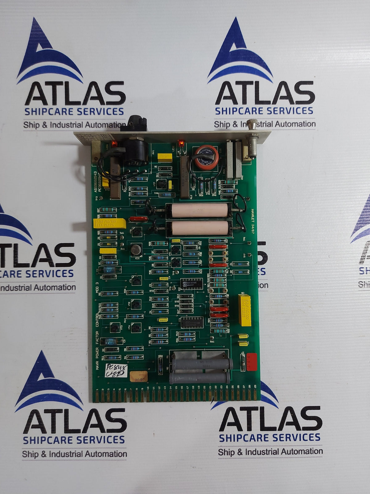 BRUSH HAWKER PC9602942 ASS9602943 MOD 3 MAVR POWER FACTOR CONTROL