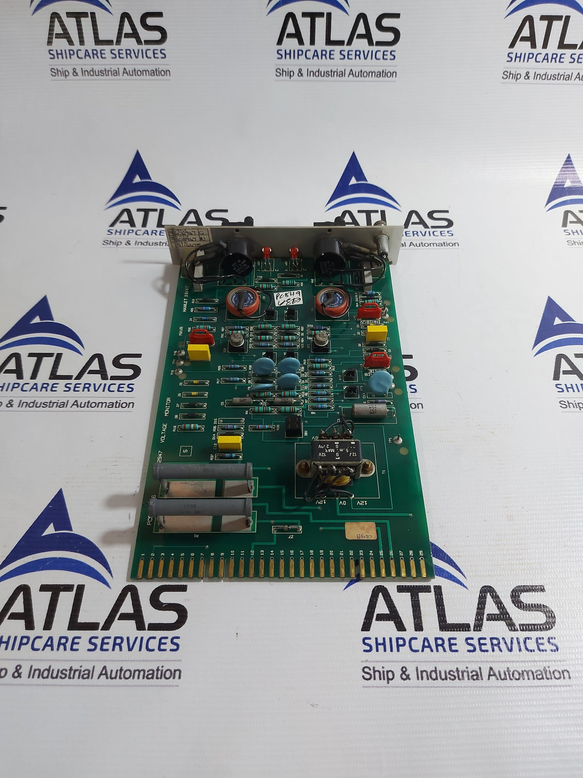 BRUSH HAWKER PC9602946 ASS9602947 VOLTAGE MONITOR CARD
