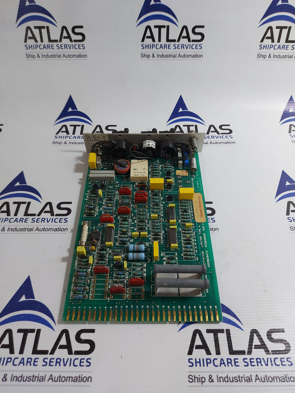 BRUSH HAWKER PC9608469 MOD 4 TYPE A EXCITATION LIMITER MODULE
