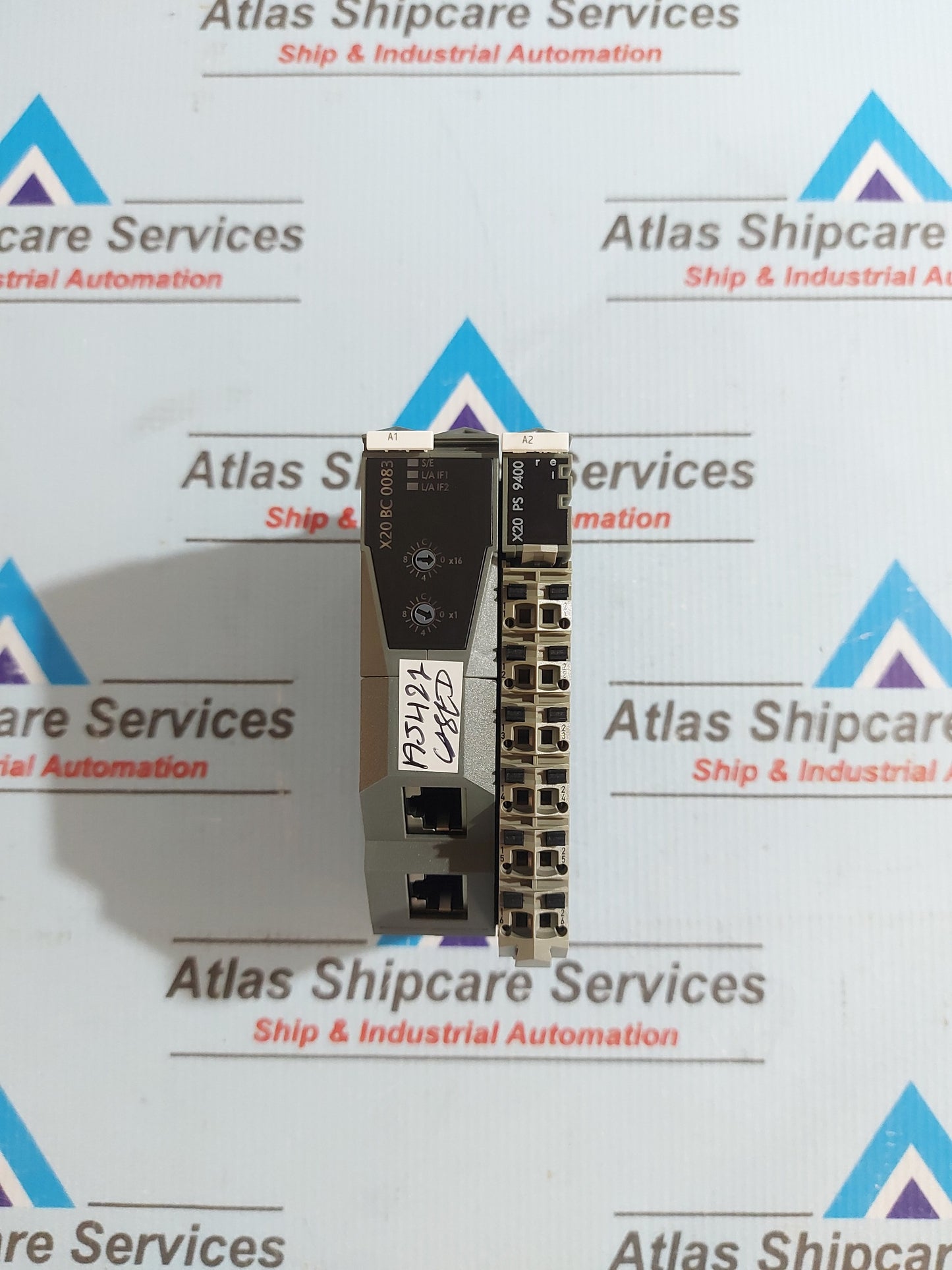 B&R AUTOMATION X20 BC 0083 POWERLINK BUS CONTROLLER WITH X20 PS 9400