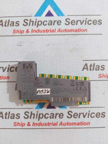B&R AUTOMATION X20 AO 2622 ANALOG OUTPUT MODULE