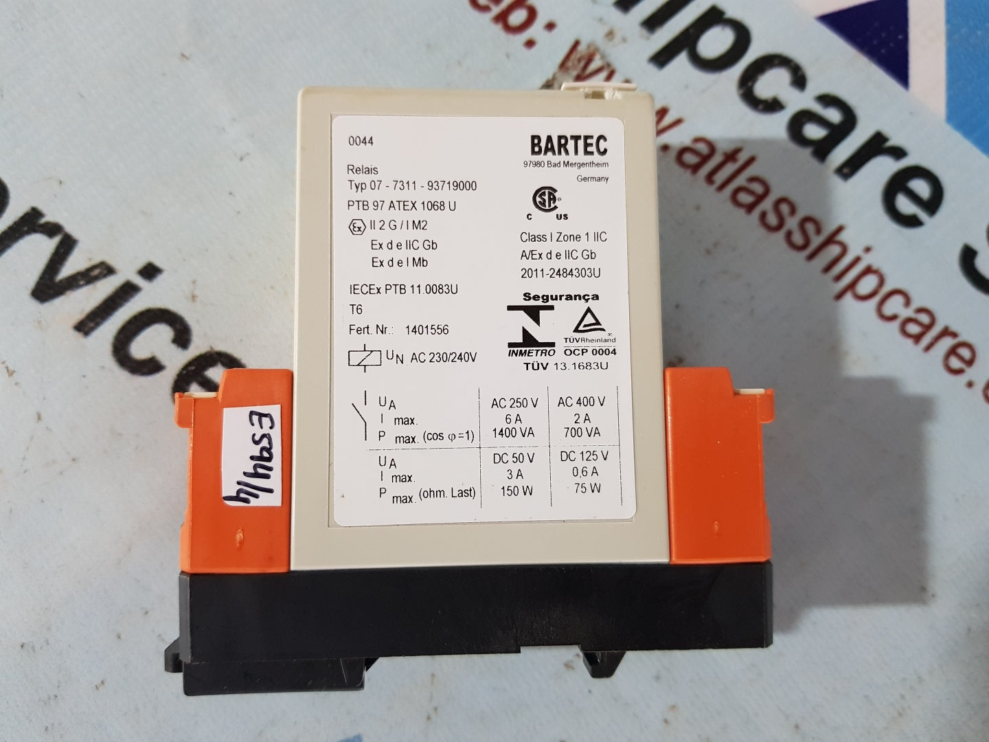 Bartec 07-7311-93719000 Isolator Terminal