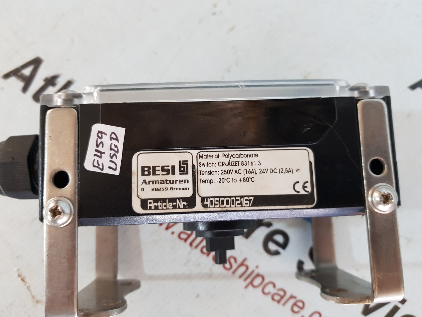 Besi Armaturen 405002167 Polycarbonate Switch Crouzet 83161.3