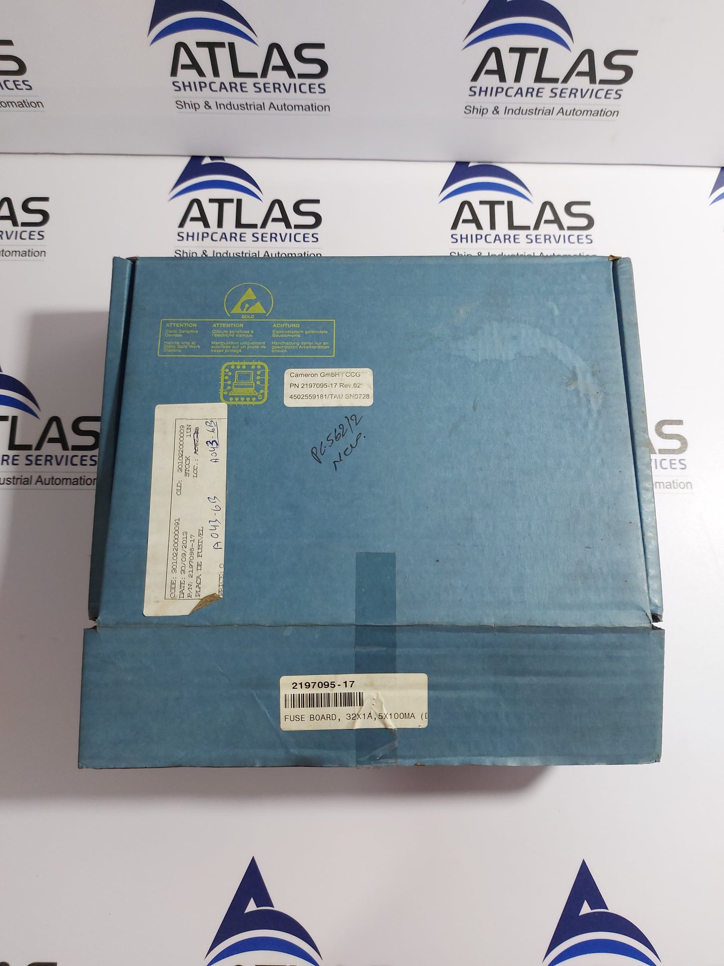 CAMERON CONTROLS 2197095-17 02 FUSE BOARD