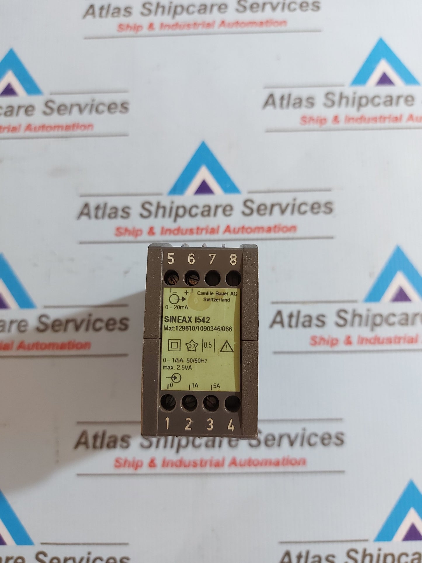 CAMILLE BAUER AG SINEAX I542 TRANSDUCER