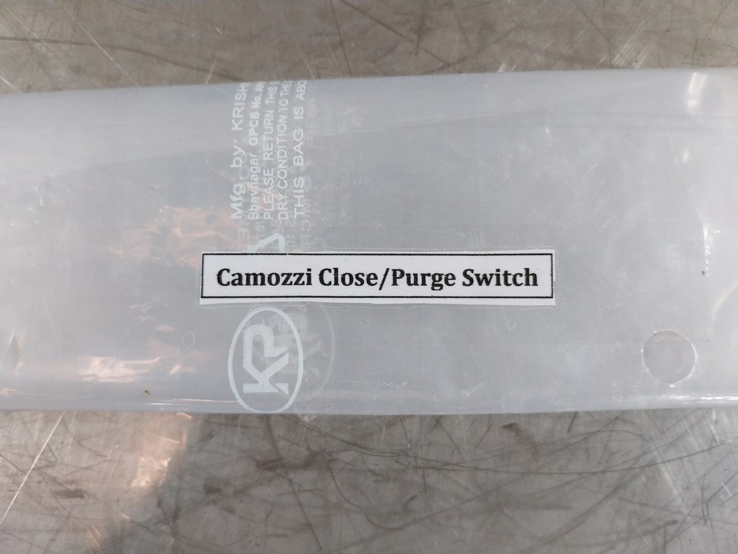 CAMOZZI CLOSE/PURGE SWITCH