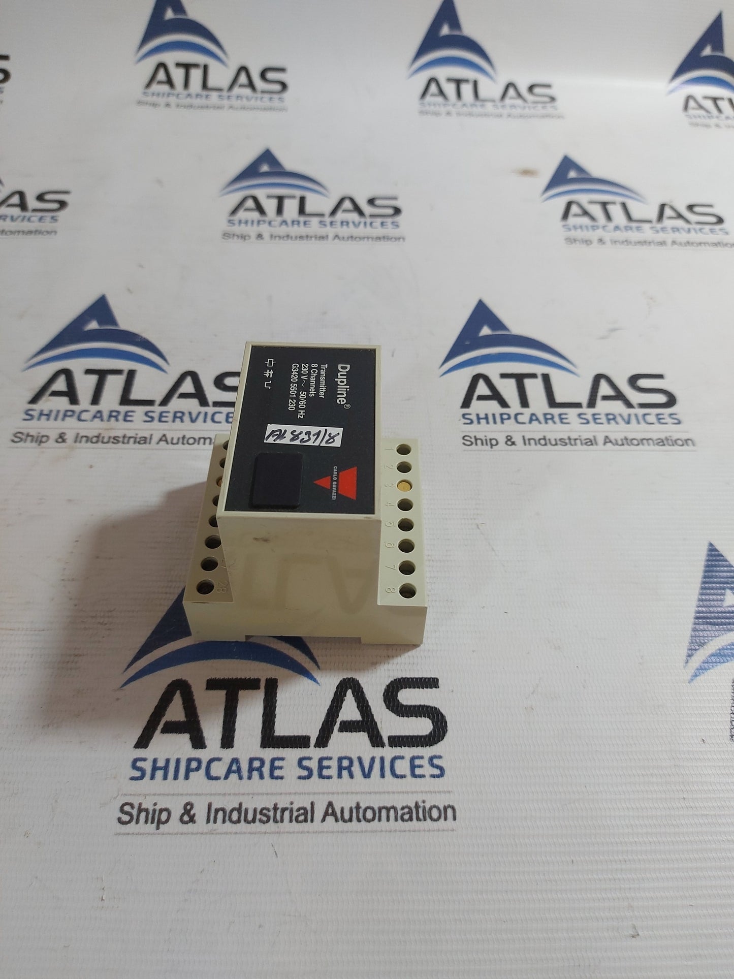 CARLO GAVAZZI DUPLINE G3420 5501 230 TRANSMITTER 8 CHANNELS