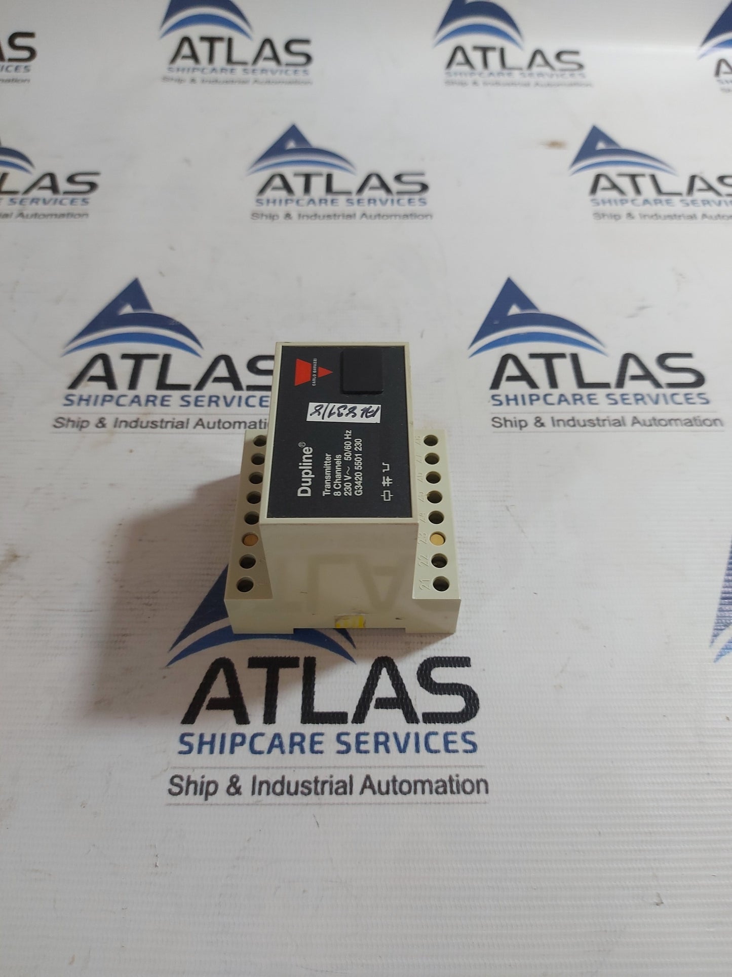CARLO GAVAZZI DUPLINE G3420 5501 230 TRANSMITTER 8 CHANNELS