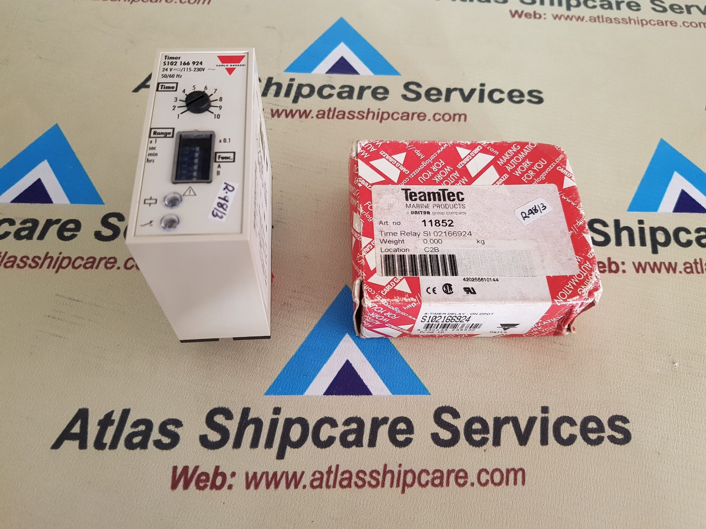 CARLO GAVAZZI S102 166 924 TIMER RELAY