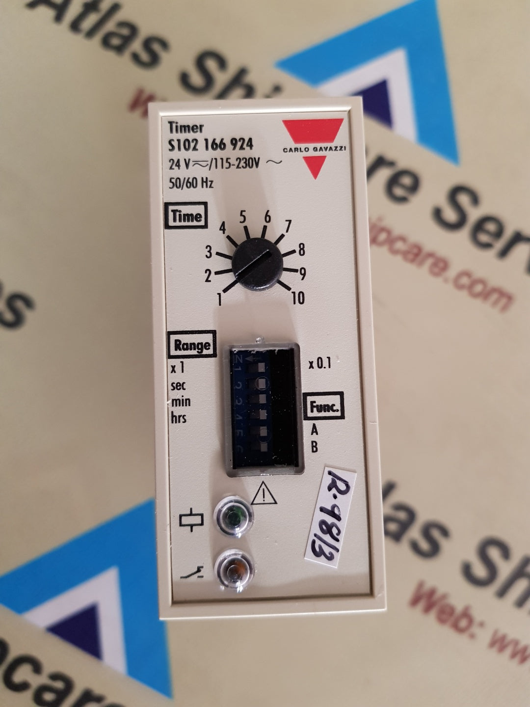 CARLO GAVAZZI S102 166 924 TIMER RELAY